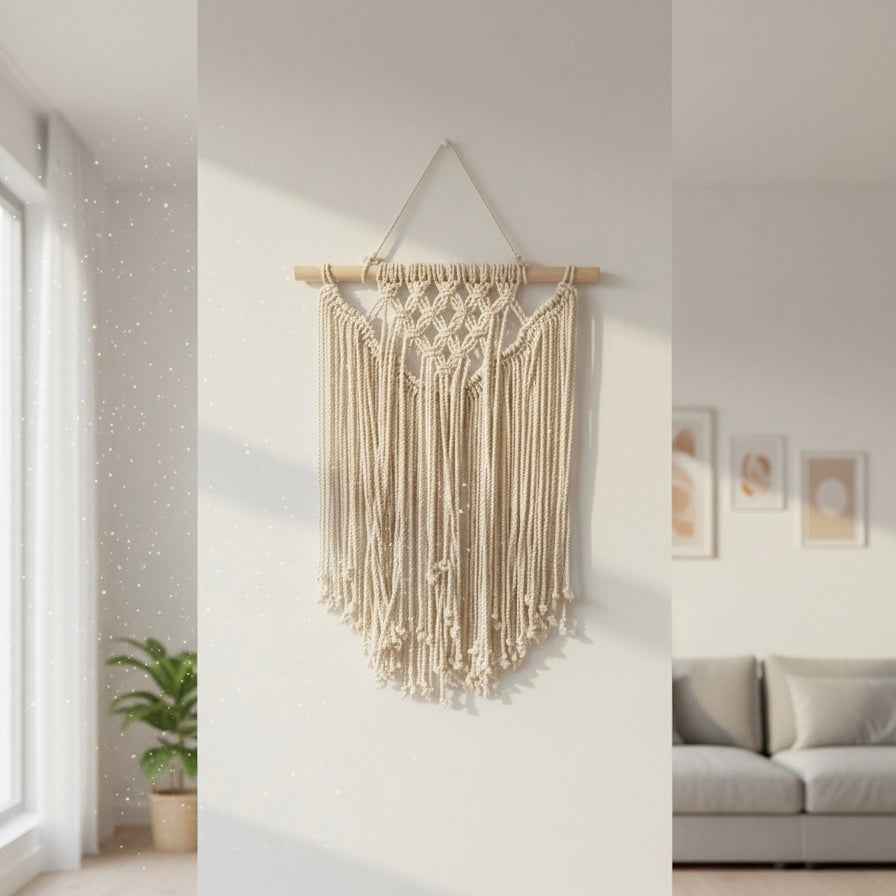 Boho Macramé Wall Hanging