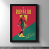 Ronaldo — Portugal No.7 Poster Frame