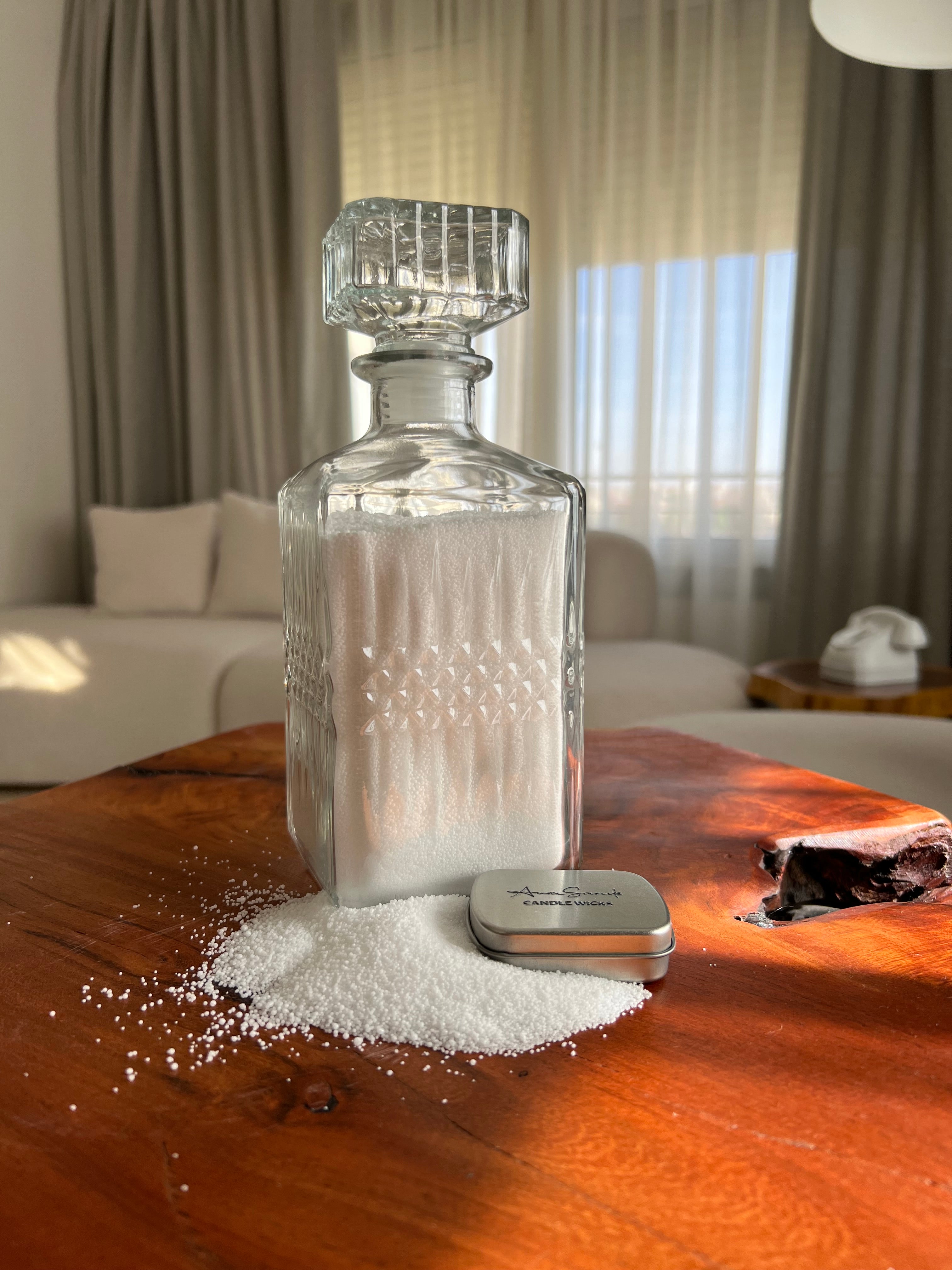 Aura Cube Sand Candle Set - Figi Home