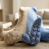 Octopus on Coral Figurine