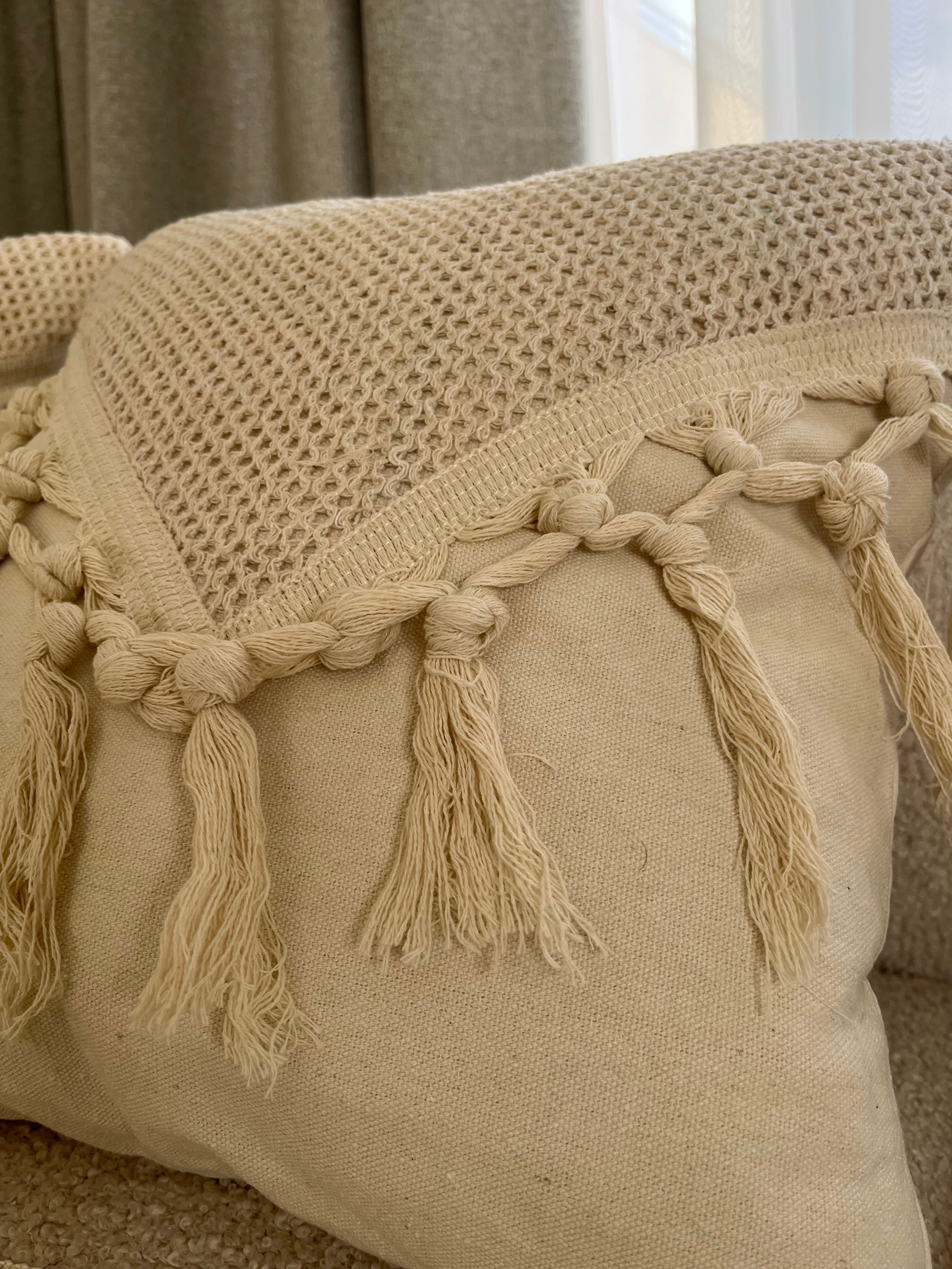 Ivory Weave Lounge Set - Figi Home
