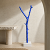 Royal Blue Branch Sculpture