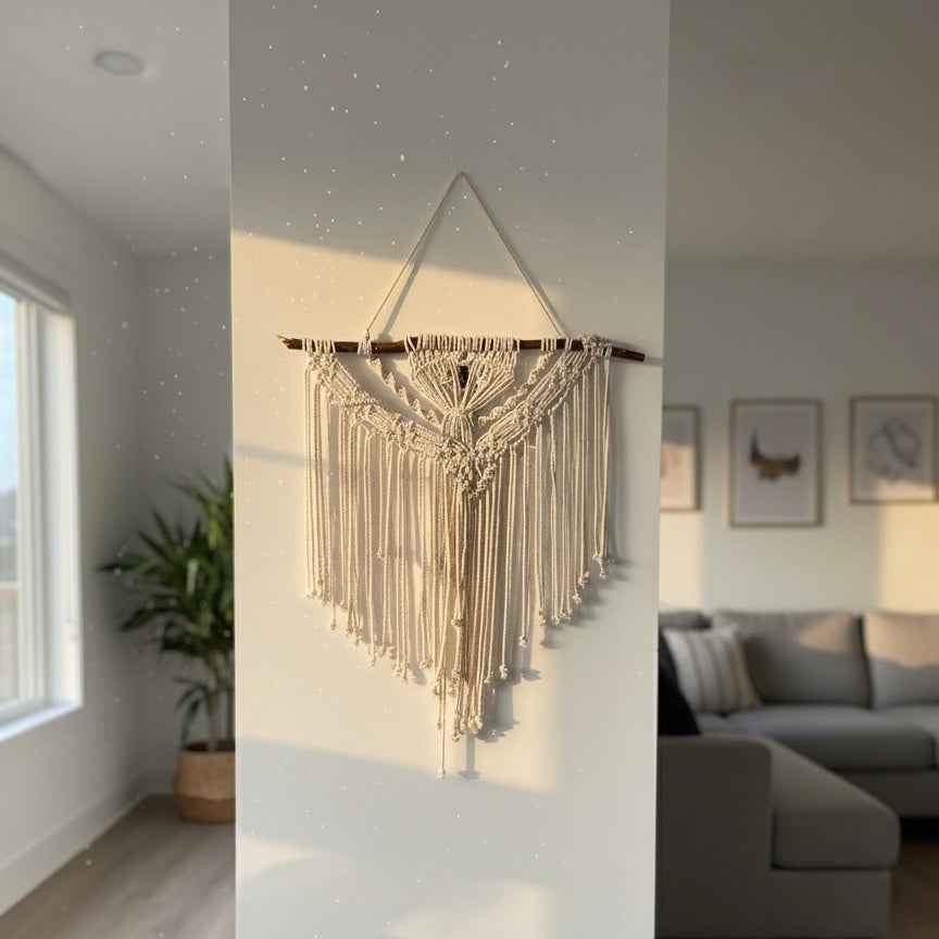 Boho Macramé Wall Hanging