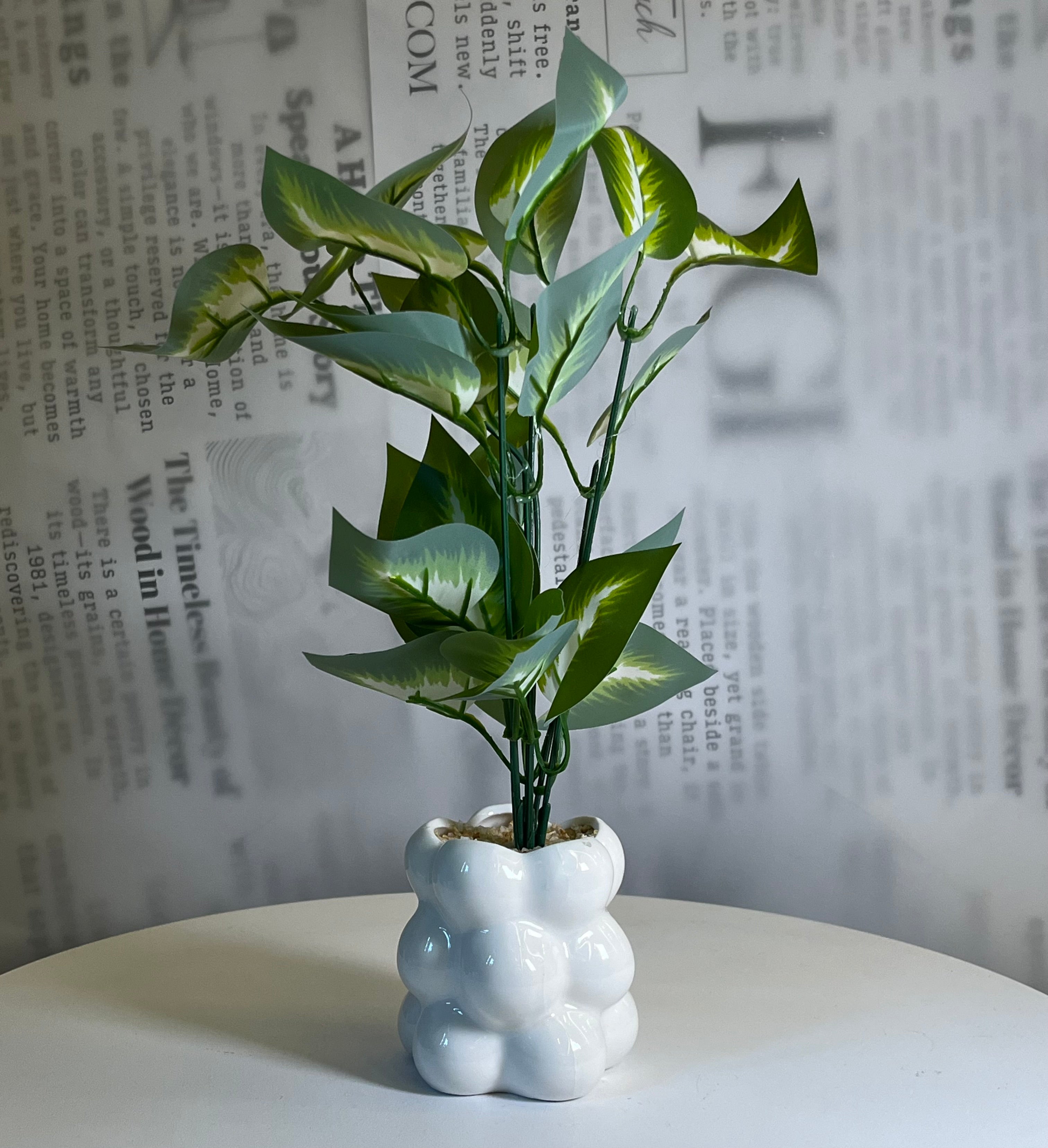 Bubble Leaf Planter - Figi Home