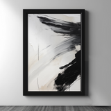 Monochrome Abstract Triptych (Set of 3) - Figi Home