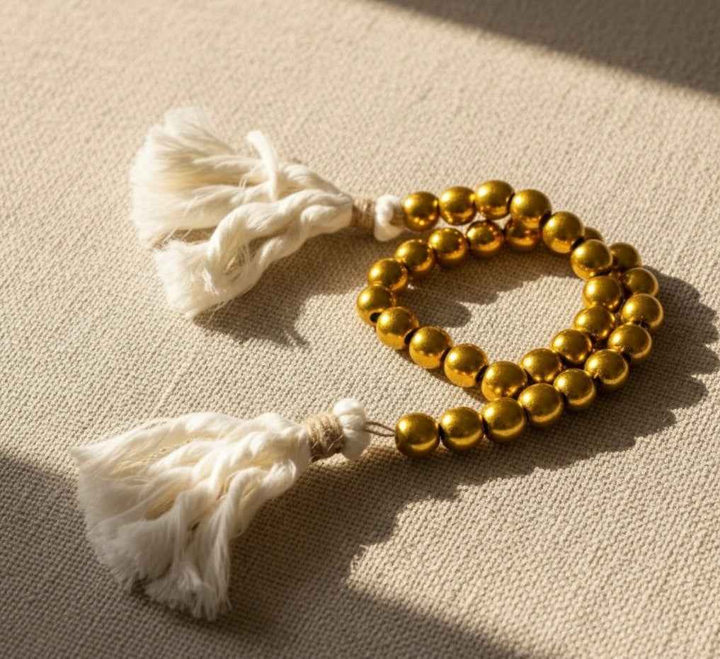 Natura Bead Tassel Garland