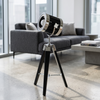 Black Studio Spotlight Floor Lamp