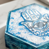 Hamsa Hexagon Box
