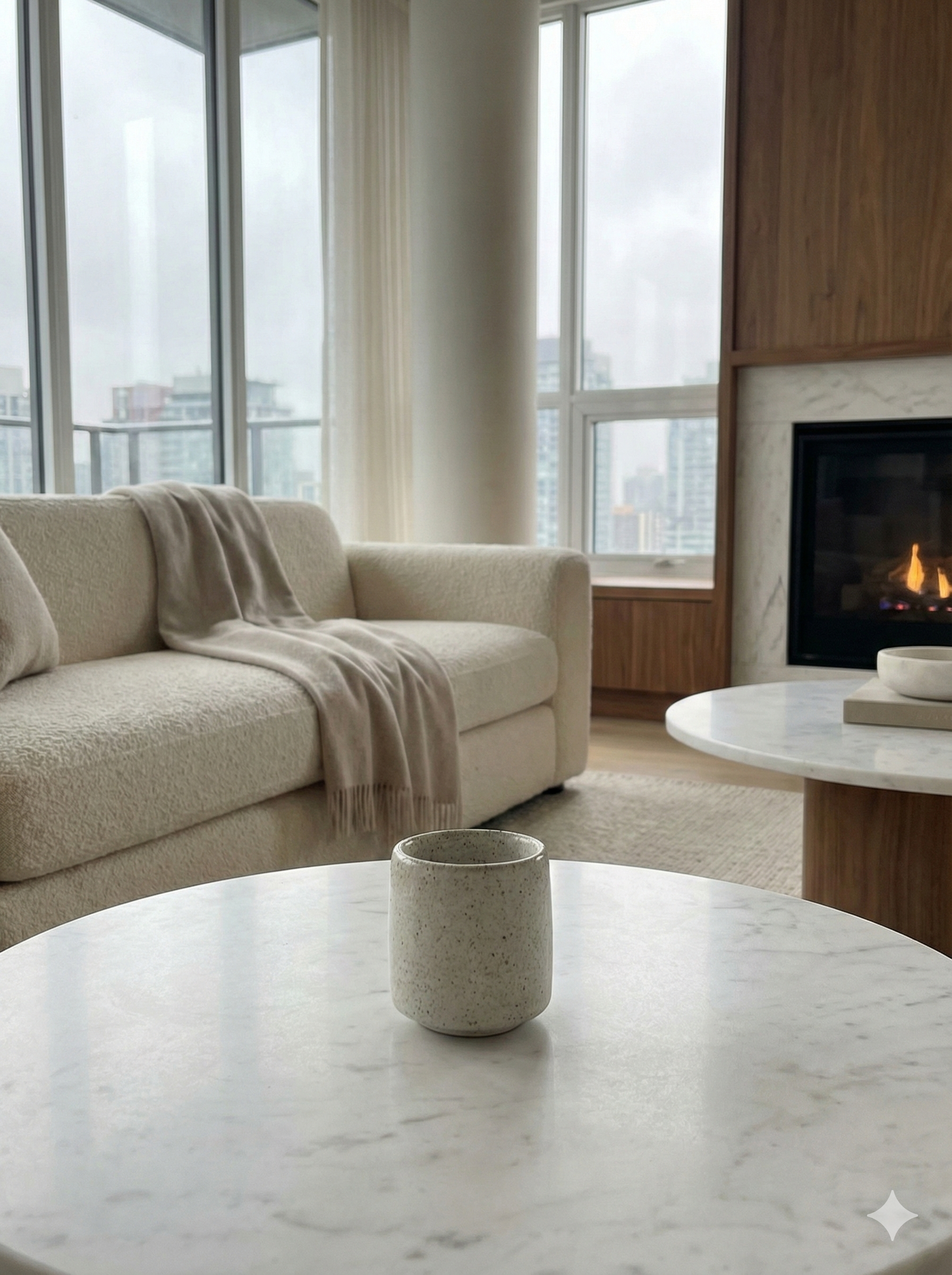 Speckled Glazed Clay Pot - Figi Home