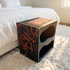 Calligraphy Cube Side Table