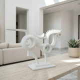 Abstract Horse Sculpture