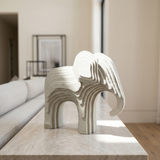 Contour Elephant Sculpture