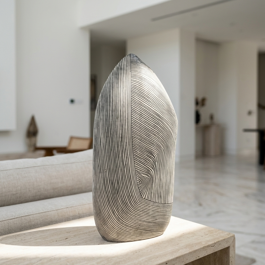 Tall Contour Dome Sculpture