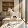 Wire-Wrapped Horse Sculpture
