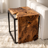 Burl Side Table