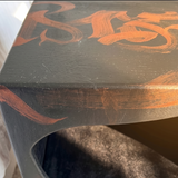 Calligraphy Cube Side Table