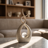 Infinity Loop Orb Sculpture