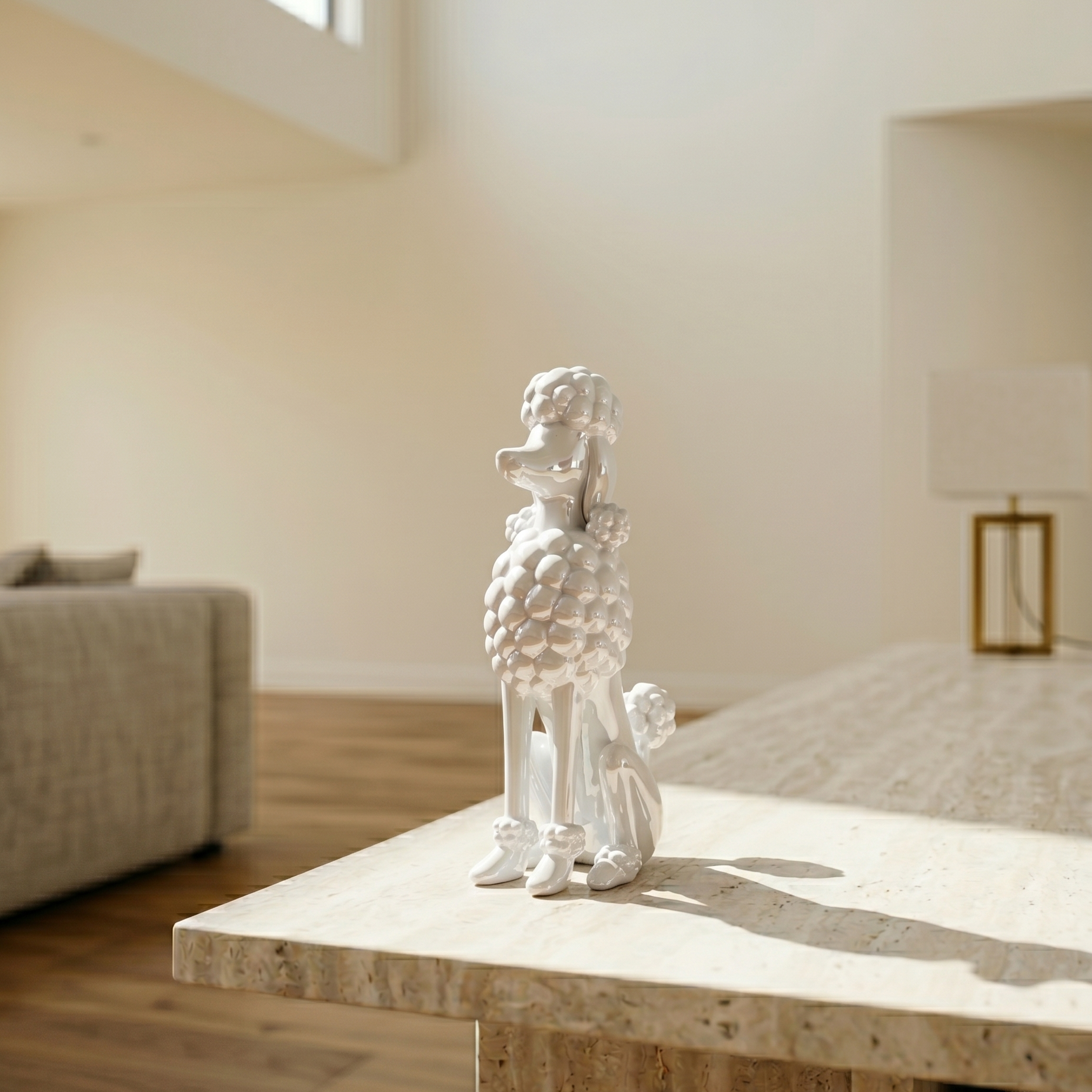 Poodle Pop Sculpture