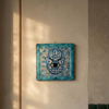 Square Hamsa Wall Decor