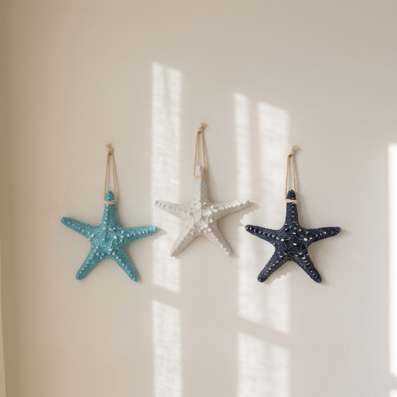 Mini Coastal Starfish Wall Hanging
