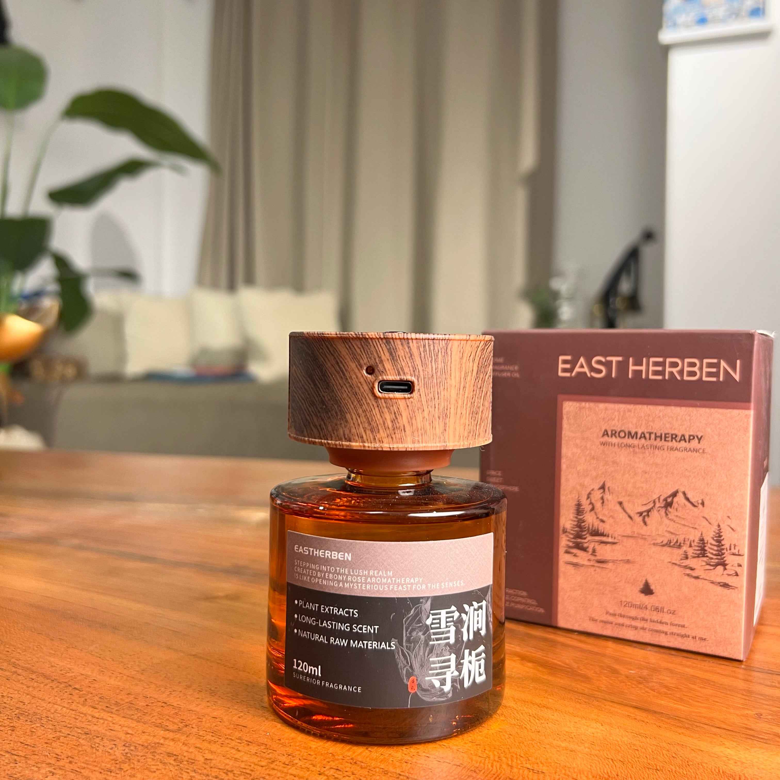 East Herben Diffuser — Snowy Gardenia