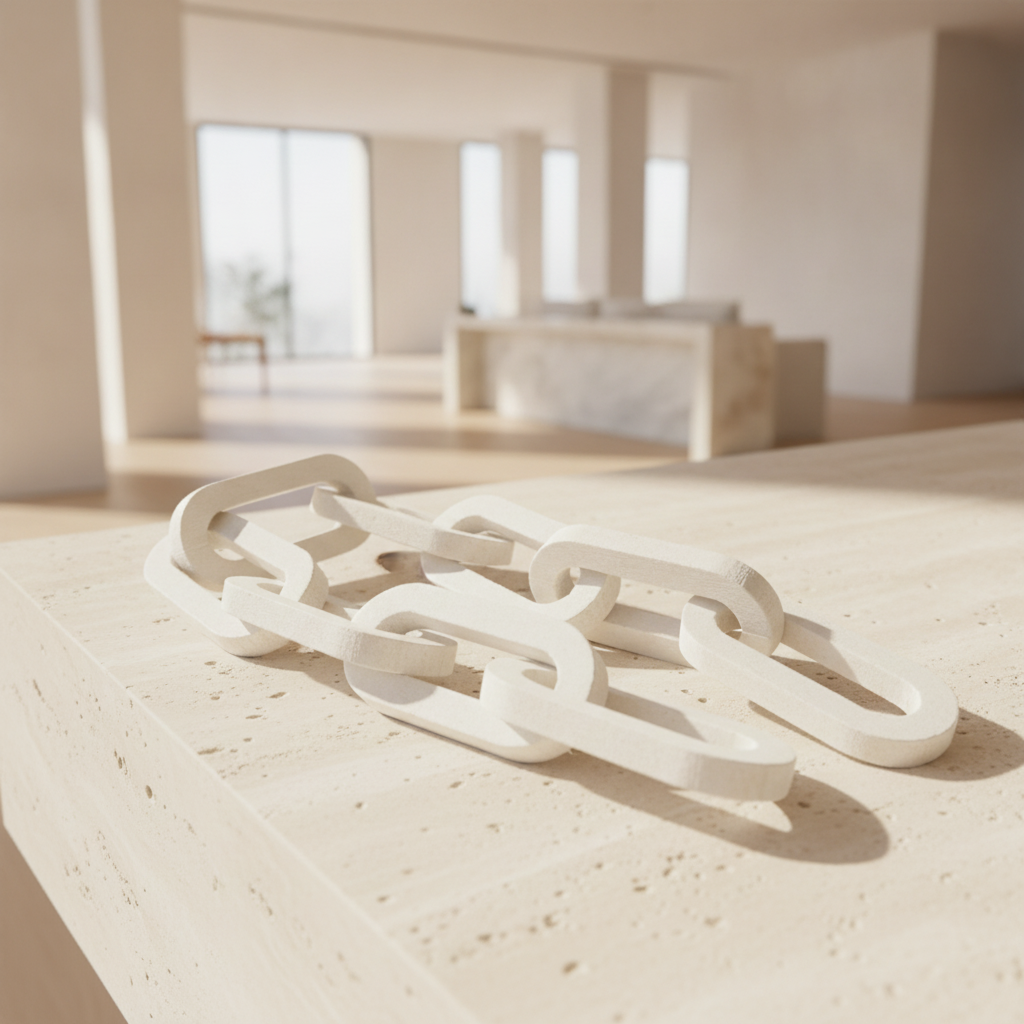 Distressed Wood Chain