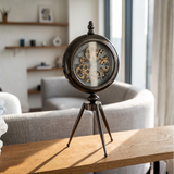 Round Mechanics Clock