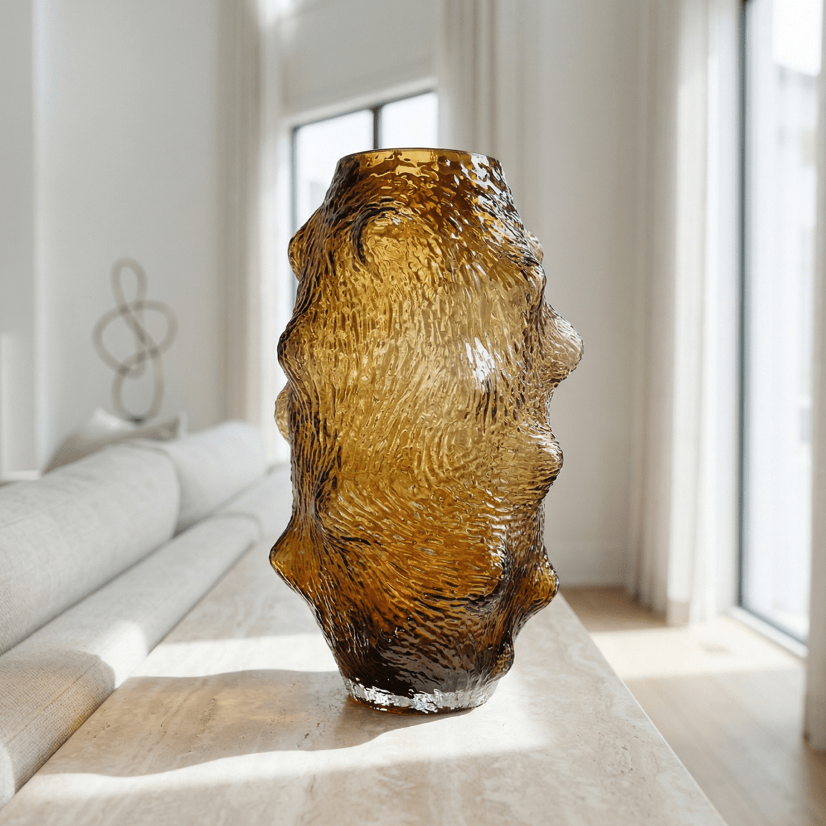 Amber Thorn Vase - Figi Home