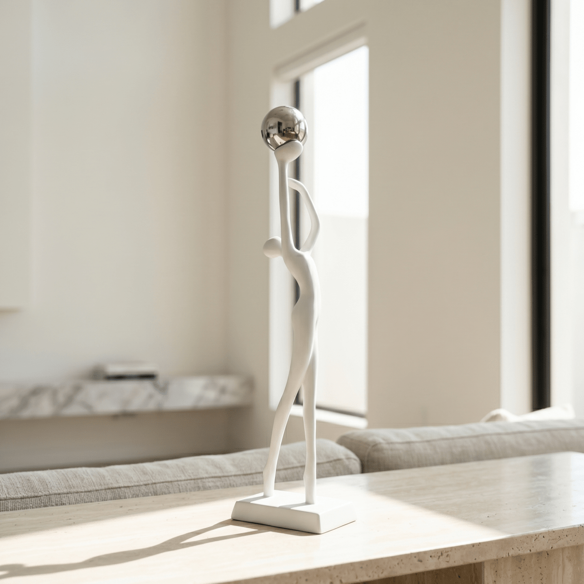 Balancing Figure Sculpture - Figi Home