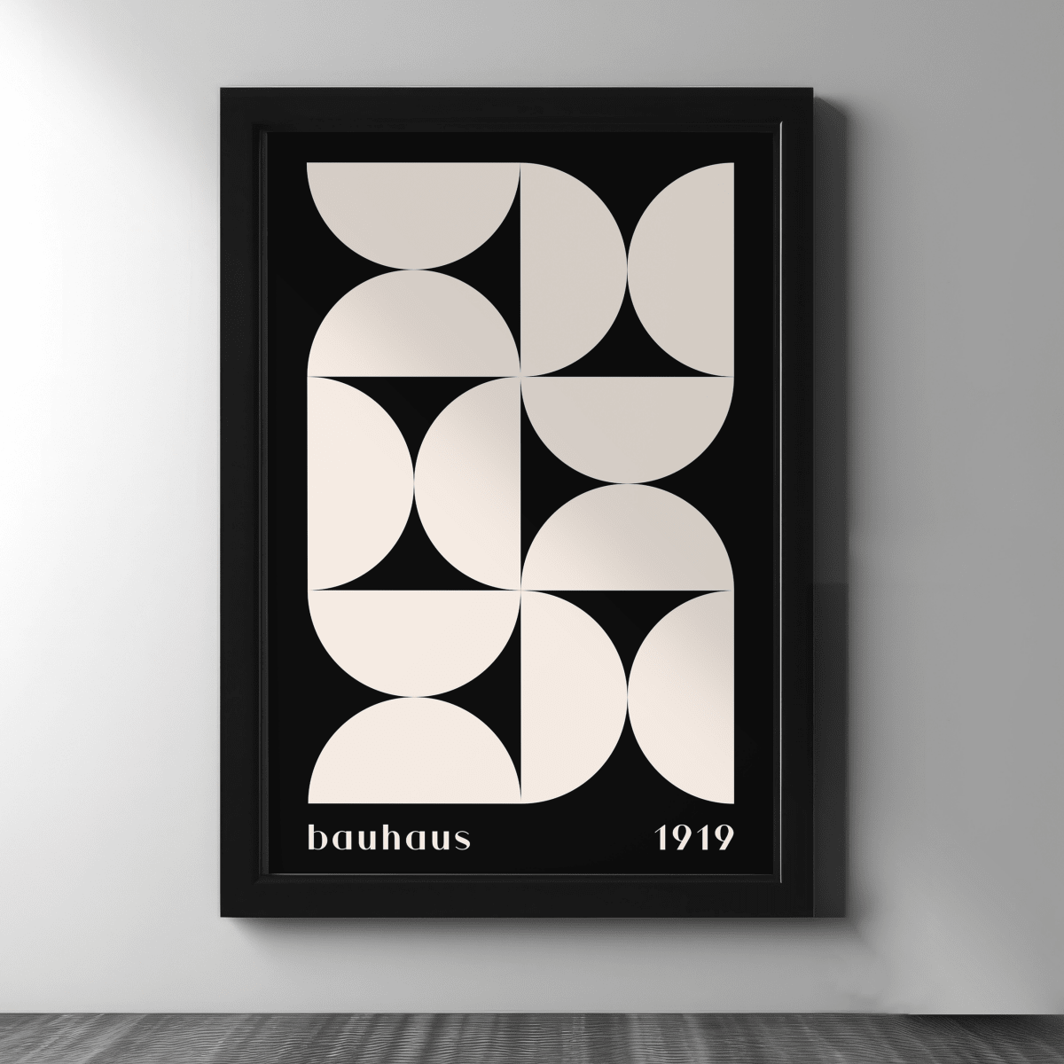 Bauhaus Curved Block Pattern — 1919 - Figi Home