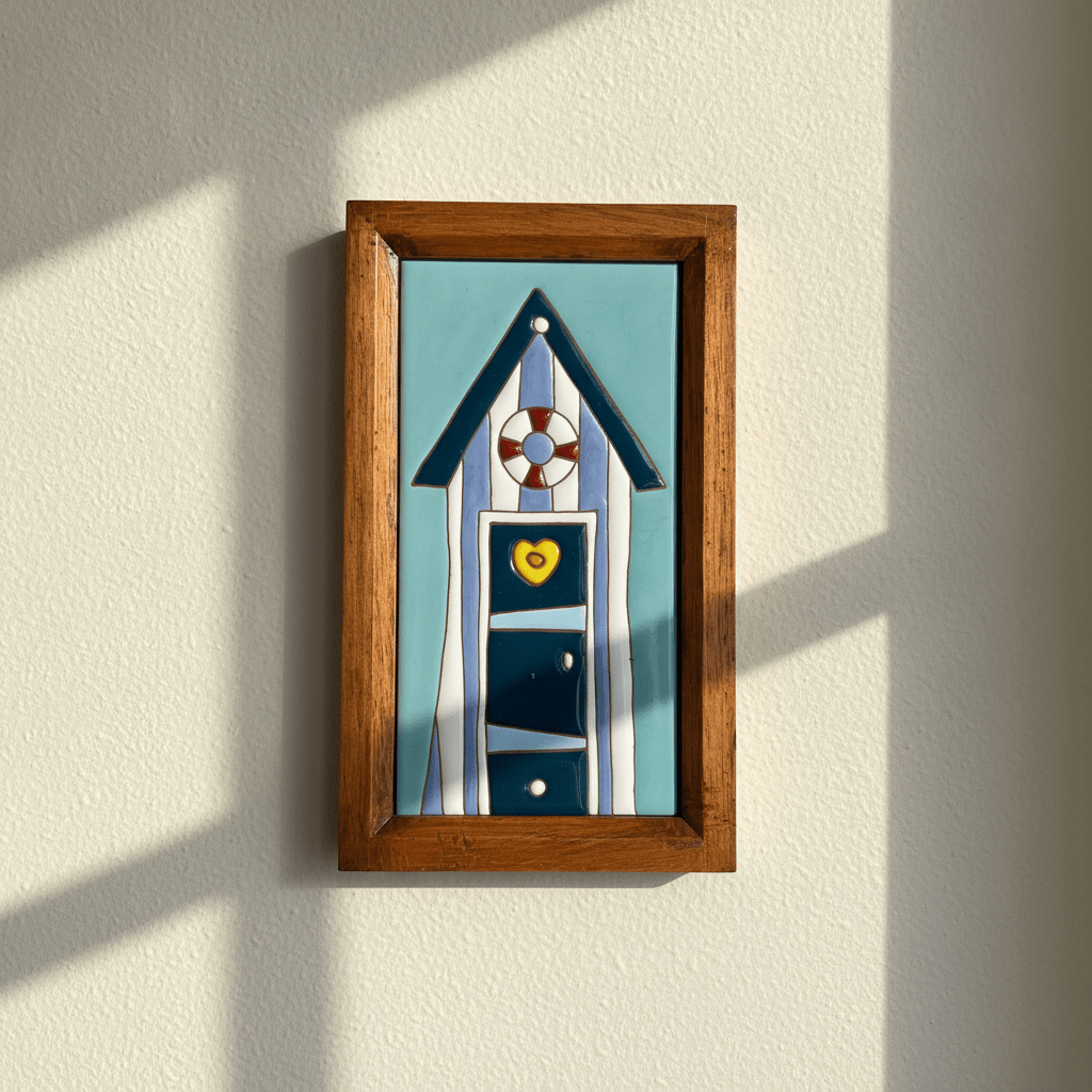 Beach Hut Tile - Figi Home