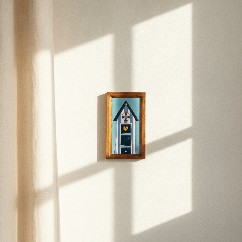 Beach Hut Tile - Figi Home