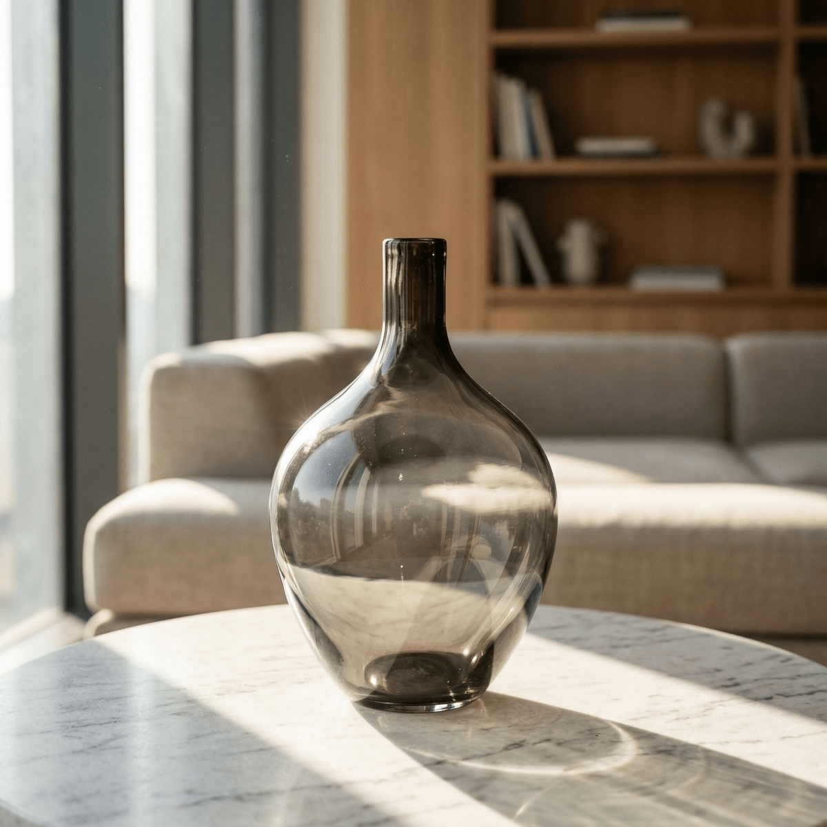 Belly Glass Vase - Figi Home