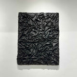 Black Void Textured Wall Canvas - Figi Home
