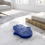 Blue Hamsa Bokhour Holder - Figi Home
