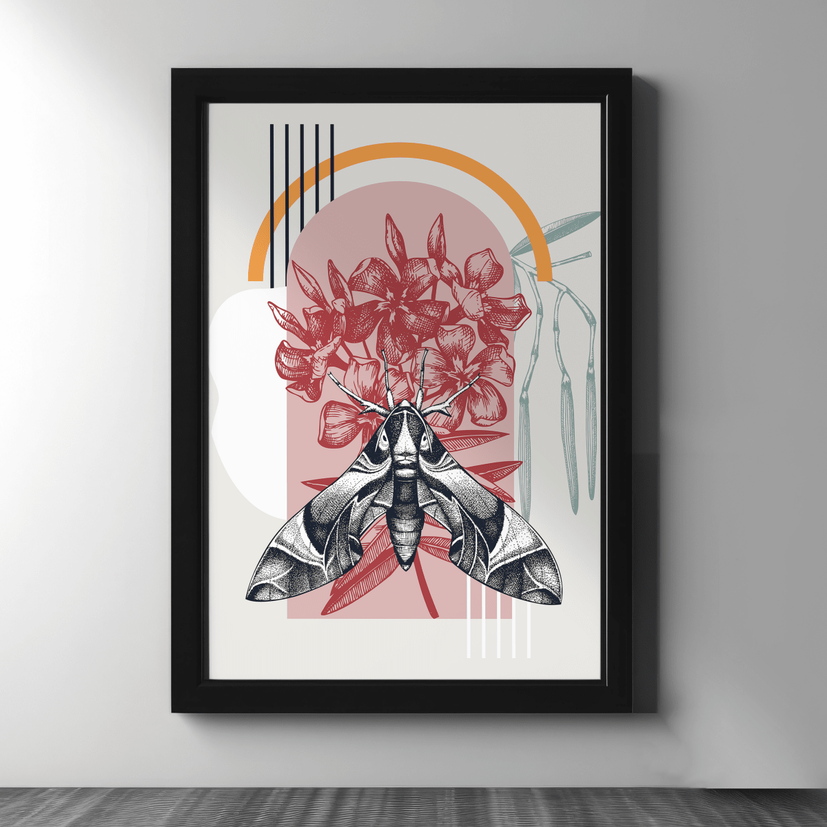 Botanical Geometry Trio - Figi Home
