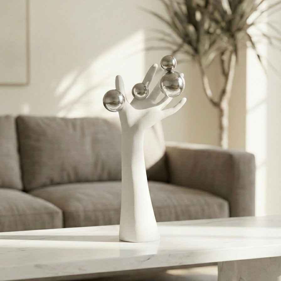 Celestial Balance Hand Sculpture - Figi Home