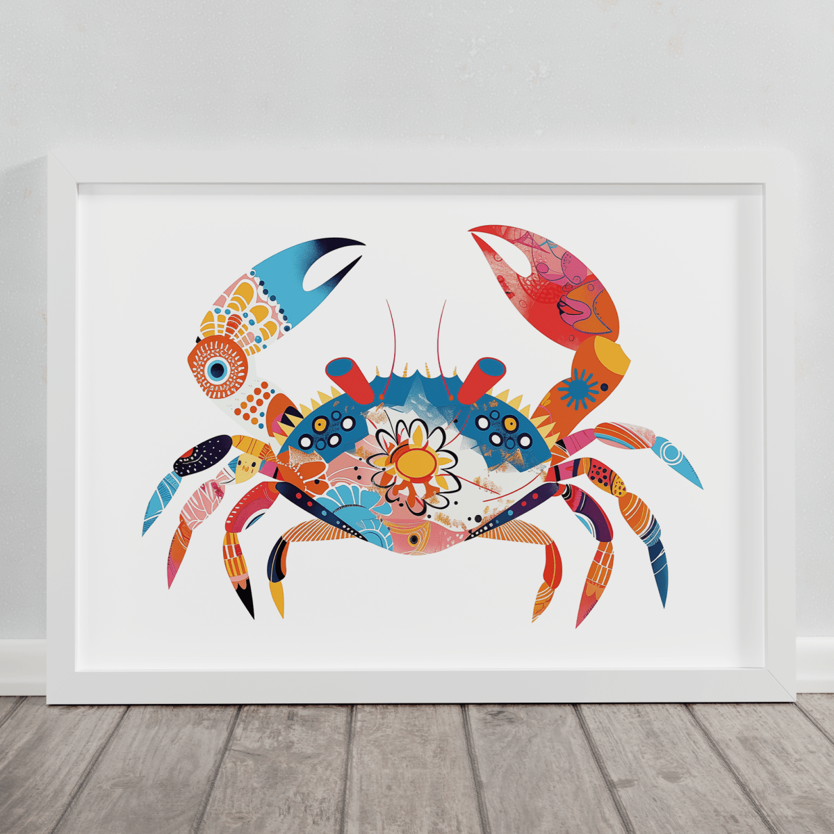 Coastal Mosaic Crab - Figi Home
