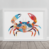 Coastal Mosaic Crab - Figi Home