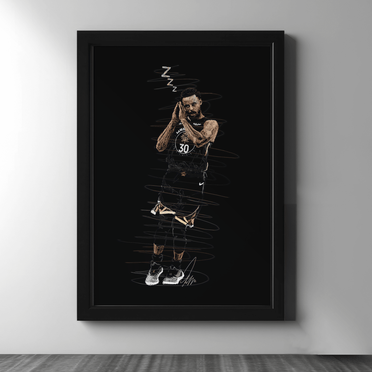 Curry Night Night Poster Frame - Figi Home