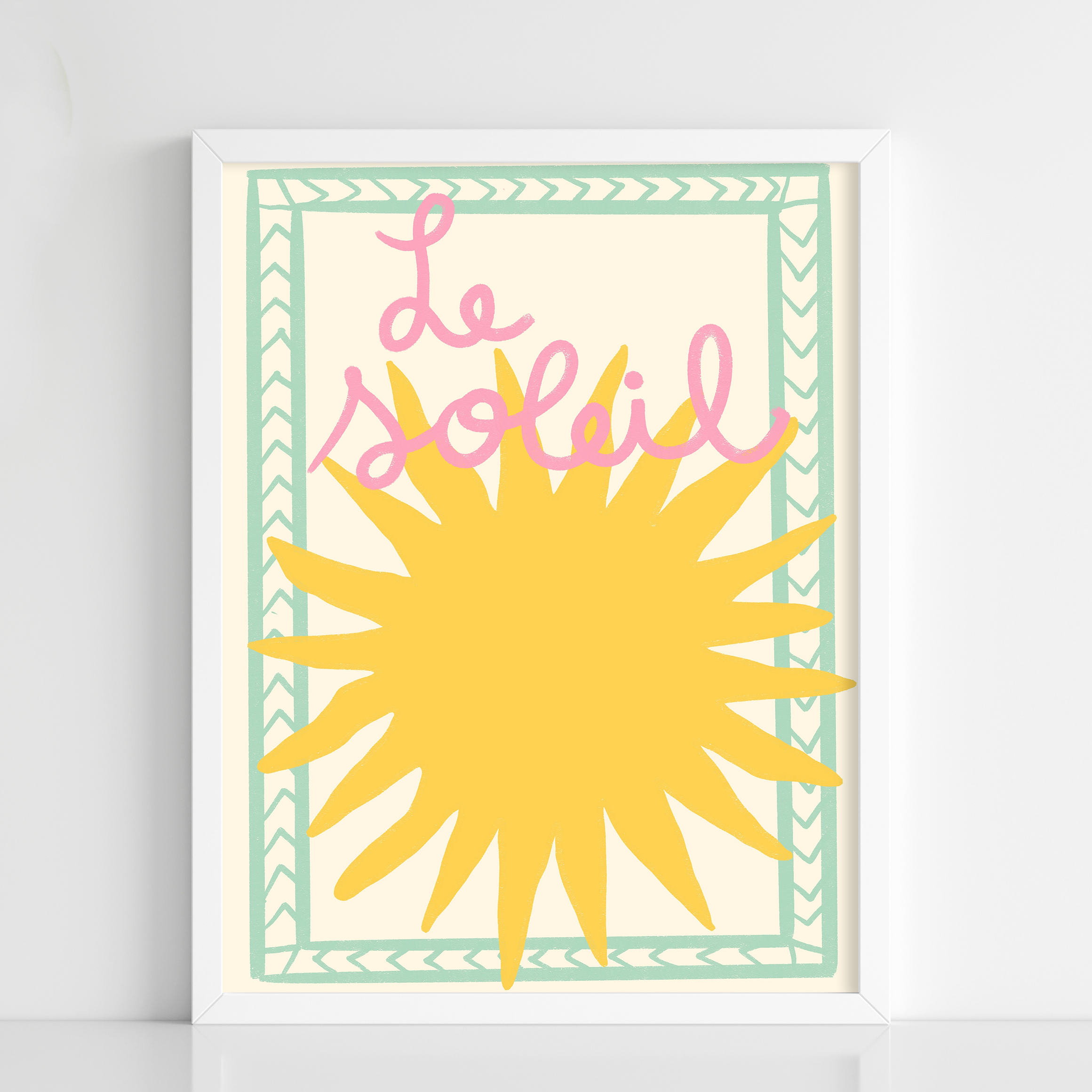 Le Soleil Print
