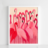 Flamingo Gathering