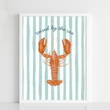 Coastal Lobster Print
