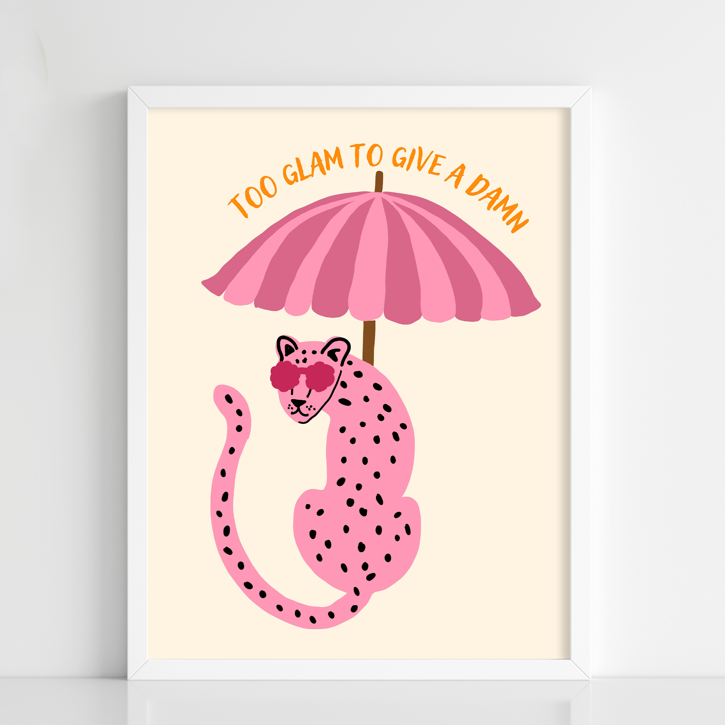 Glam Leopard Print