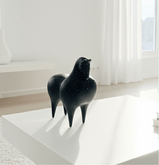 Eros Stallion Sculpture - Figi Home