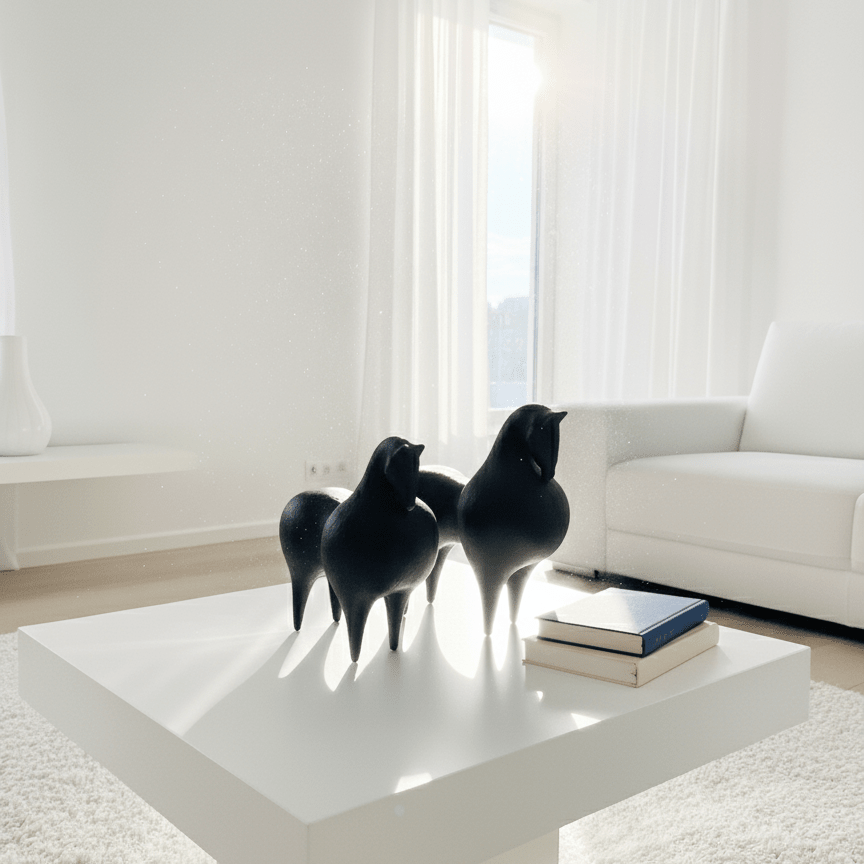 Eros Stallion Sculpture - Figi Home