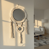 Evil Eye Tassel Mirror - Figi Home