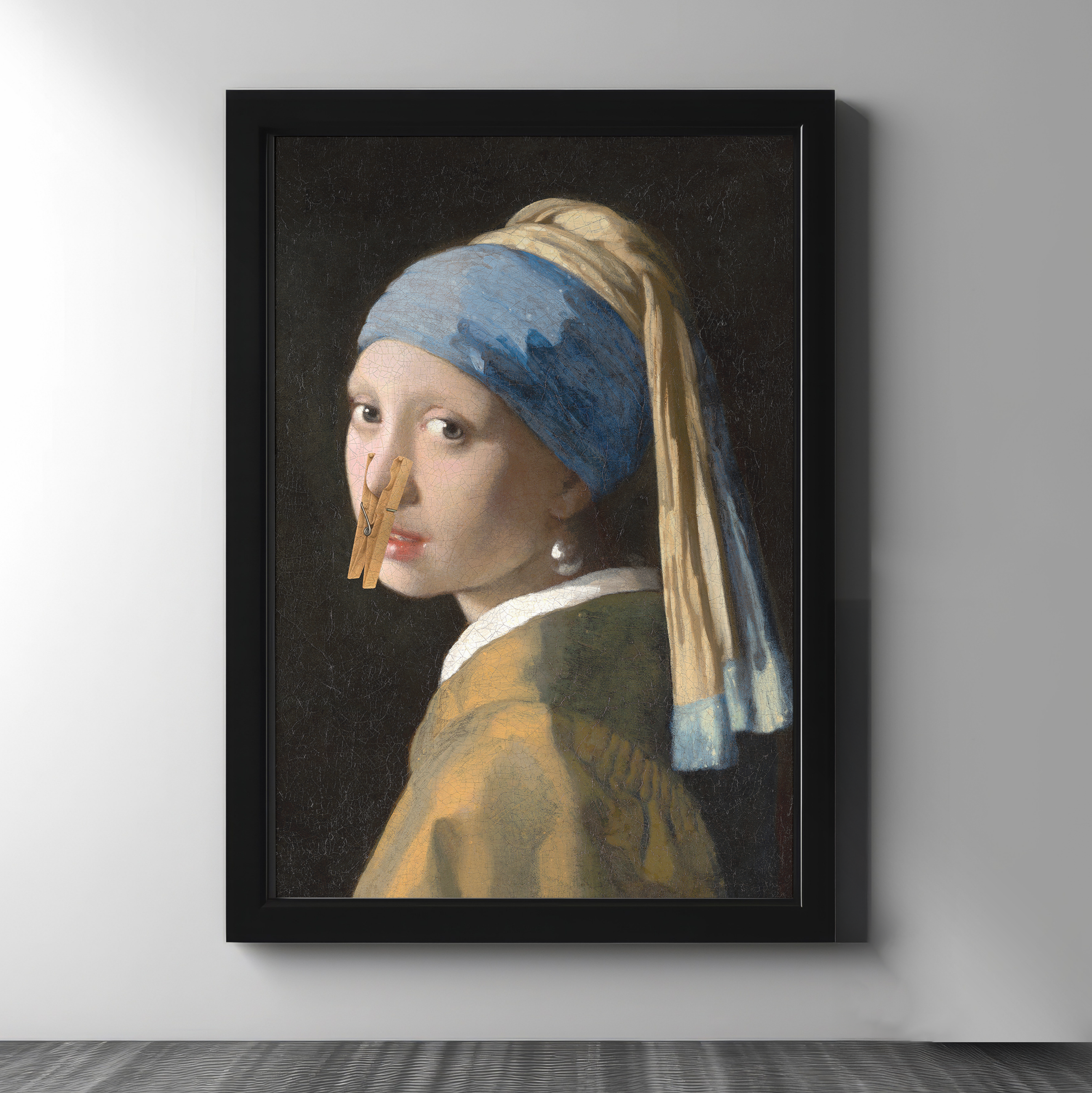 Humorous Girl With a Pearl Earring