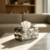 Faceted Tissue Box Cover - Figi Home