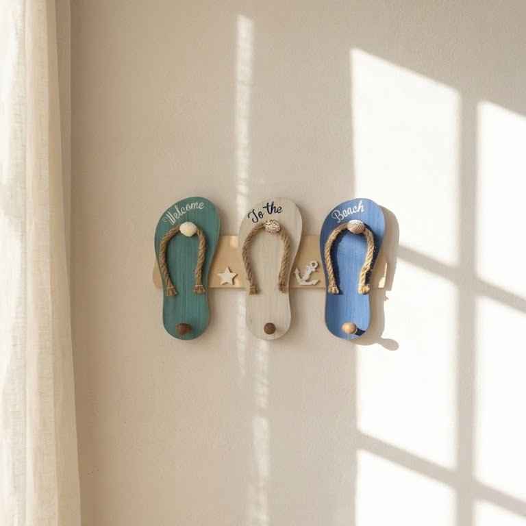 Flip-Flop Wall Rack